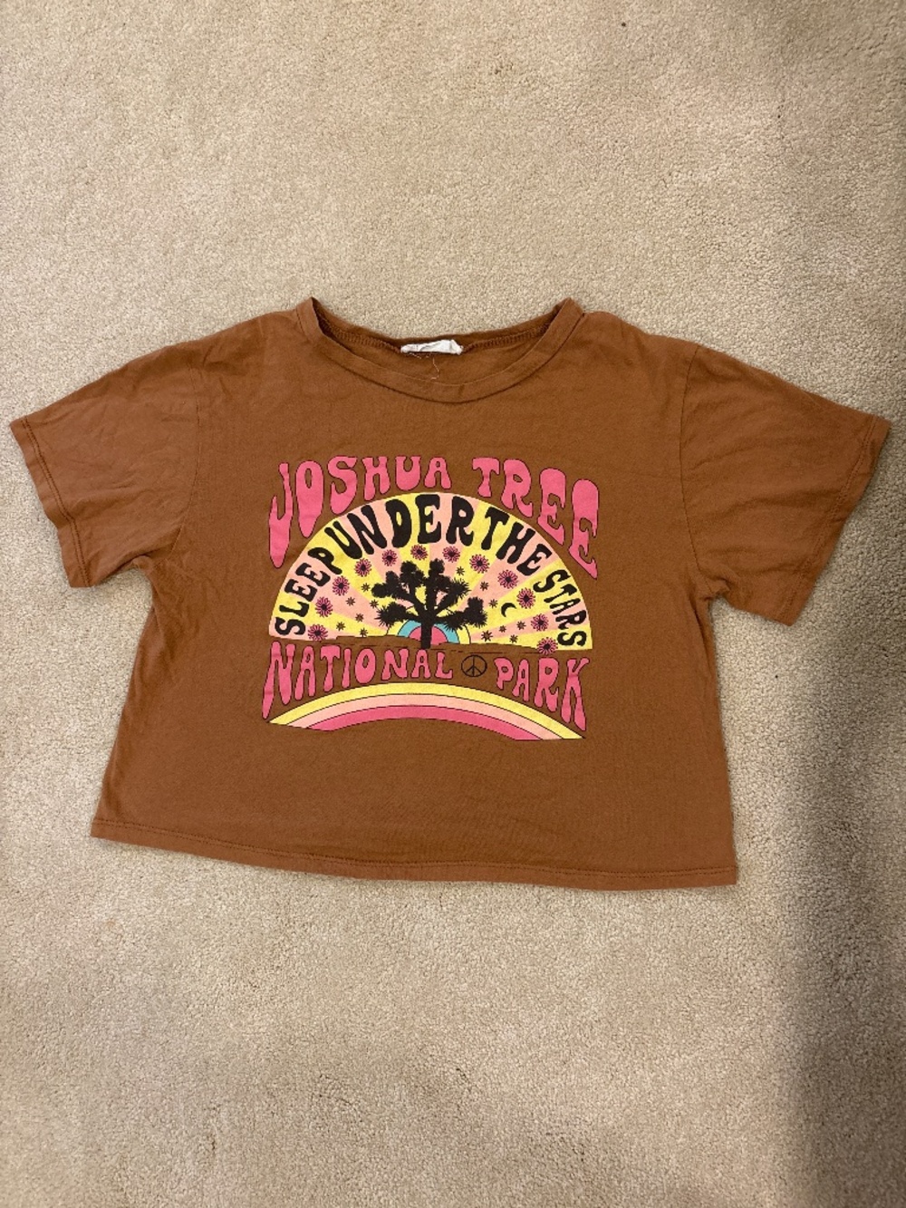 Joshua tree crop top women’s size xs